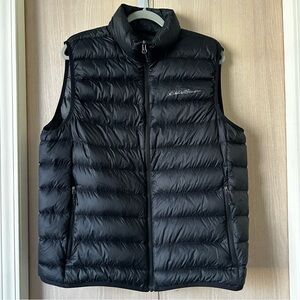 •SOLD• Eddie Bauer Men's EB650 Black Down Puffer Vest